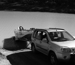 With the low water it is hard to get your boat in at the moment unless you go to a main boat ramp, like the one at North Bourke.